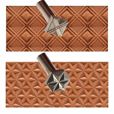 Leather Stamps,2 Pieces Professional Leather Stamping Tools for Craft Working...