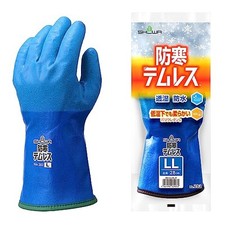 Showa Gloves No. 282 Warm Temres Blue LL Size Lightweight, Cold-Resistant