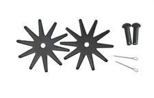 AJ Tack 2 1/8" 10 Point Rowel Package