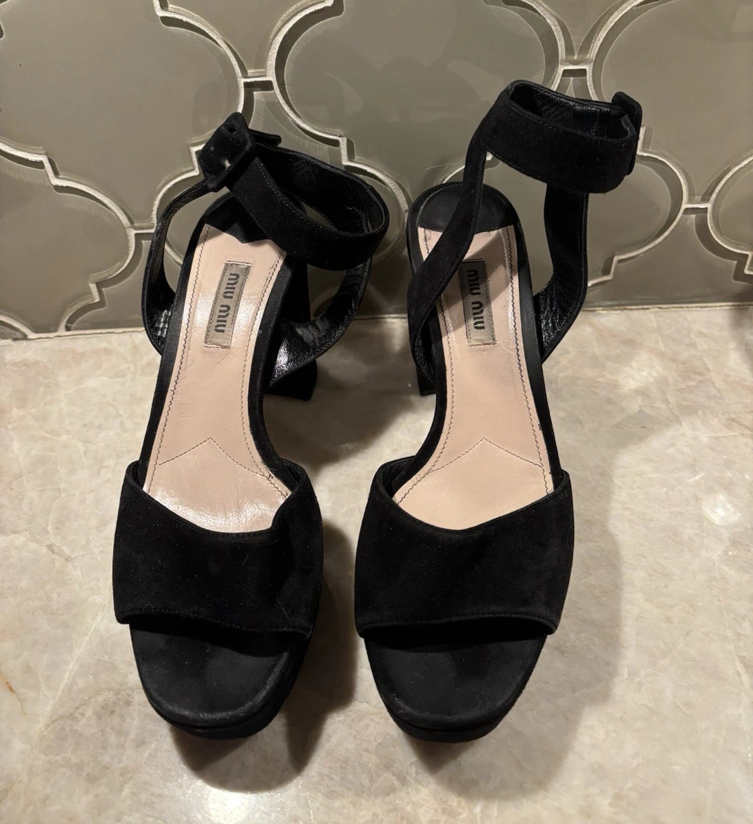 Black Miu Miu Heels for Women for sale | eBay