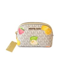 Michael Kors Jet Set Borsa Media da Viaggio Astuccio Cosmetico Borsa Trucco Rad Arancione