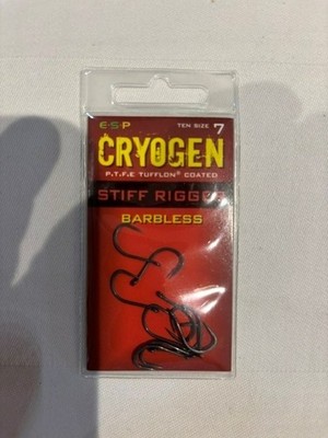 ESP Cryogen Stiff Rigger Barbless Haken Größe 7 E4