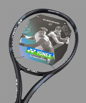 Yonex 2024 EZONE ACE Aqua Night Black Tennis Racket 102sq 260g G1 G2 Unstrung