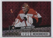 2024-25 Credentials Debut Ticket Access Horizontal Red /99 Ivan Fedotov #140 f6d