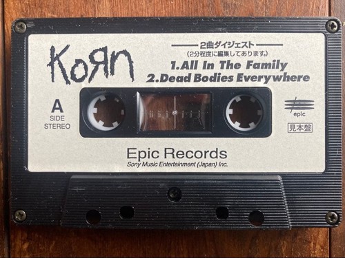 Korn's Promotional Disc cassette tape! 2 song digest edition! - Picture 3 of 4