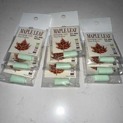 Maple Leaf AEG Hop-Up Packing Rubber Bucking Macaron 50° Lot Of 9