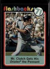2020 Topps Heritage #BF-15 Mr. Clutch Gets His Orioles Baseball Flashbacks '71