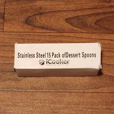 New - 15 Pack of Dessert Spoons 