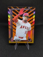 2025 Topps Update Series - Jorge Soler #US343 Holiday Orange & Black Foil