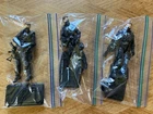 Gi Joe 3.75 30th Anniversary POC Dollar General Black Cobra Trooper 3 Figure Lot