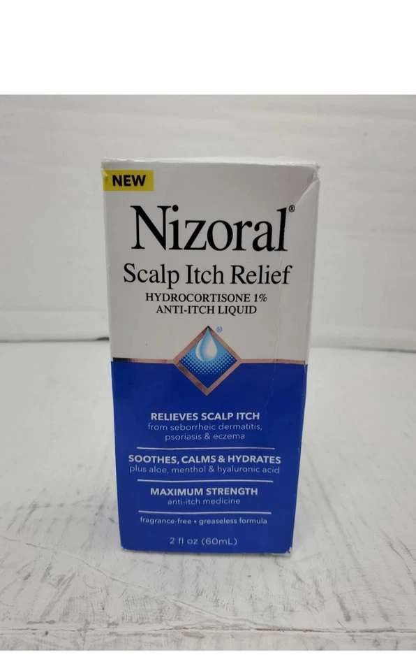 Nizoral Scalp Anti-Itch Relief Max Strength Liquid Soothe Calm Exp:11/25 #0100 - Image 2 of 4