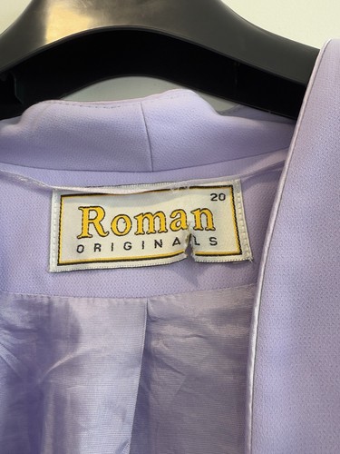 Roman Skirt Suit 20 Long Sleeves Lilac - Picture 8 of 10