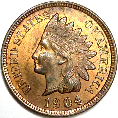 1904 Indian Head Penny - Uncirculated (Lot#7)
