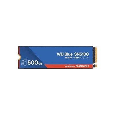 SANDISK WD Blue  SN5100 NVMe Festplatte, 500 GB SSD M.2 via NVMe Speicher