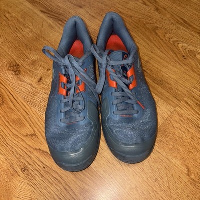 Head Shoes Mens Sz 8M Sprint Pro 3.5 Teal/Orange Low Top Tennis Court Sneakers