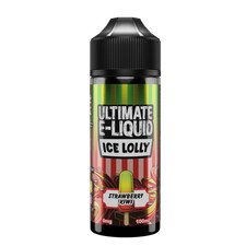 Ultimate E-liquid 100ml Ice Lolly Strawberry Kiwi Vape Juice, Manufacturer 99.90 per litre