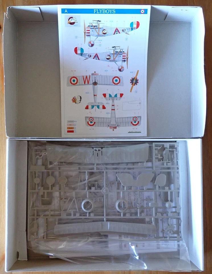 Eduard Flyboys 1/48 Scale NIEUPORT-17 Airplane Model Kit - Image 2 of 4