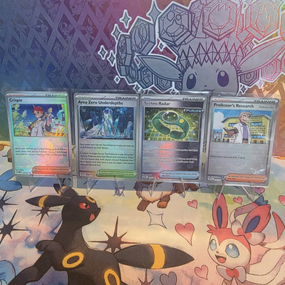 Pokemon PRISMATIC EVOLUTIONS TCG 10-Card Pokeball Lot