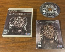 Game of Thrones (Sony PlayStation 3, PS3) Complete Game CIB - Tested -clean disc