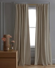 Quince 48x96 Luster Velvet True Blackout Curt...