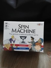 Spin Machine The Serious Or Satirical Political Rare Game Wit Works New Sealed
