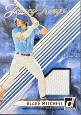 2024 Panini Donruss Jersey Kings Blake Mitchell #JK-BM Kansas City Royals 👑