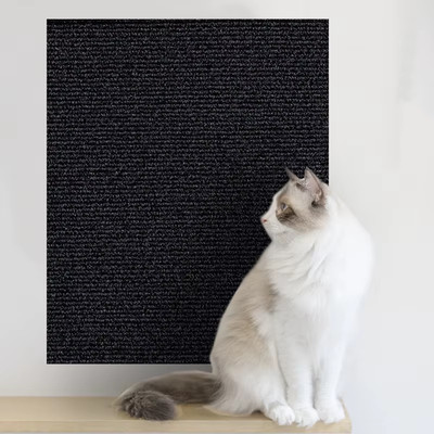 Selbstklebende Katzenkratzmatte zuschneidbar Katzenteppich Katzenkratzteppich Mais