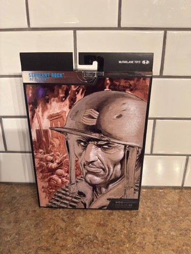 DC MCFARLANE COLLECTOR EDITION #14 SERGEANT ROCK - Bild 2 von 4