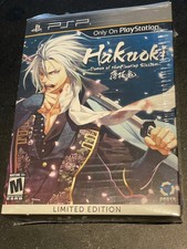 Hakuoki Demon of the Fleeting Blossom Limited Edition - PSP - CIB w/ book, CD