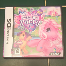 THQ My Little Pony: Pinkie Pie's Party Nintendo DS E Manual Included 2008