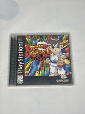 Super Puzzle Fighter II Turbo (PS1, 1997) CIB Complete in Box. Tested image