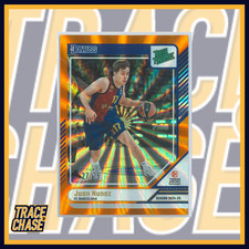 2024-25 Panini Donruss EuroLeague BK Juan Nunez Orange Laser 27/75 #156