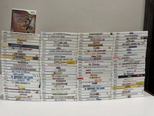 Wii game bundle lot 100 Unique titles Call of duty, star wars, dance, sports 2