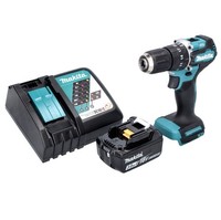 Makita DHP 487 RF1 Akku Schlagbohrschrauber 18 V 40 Nm + 1X Akku 3,0 Ah + Lader