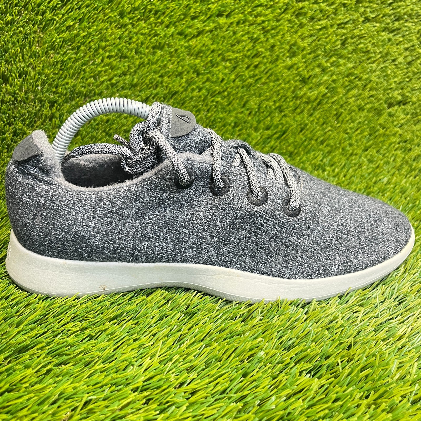 SAOLA Scarpe da corsa sportive Allbirds lana runner grigio naturale da uomo taglia 10 sneakers