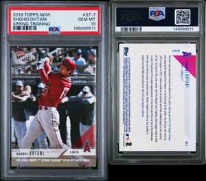shohei ohtani graded rookie card Shohei Ohtani PSA 10 Graded Rookie Baseball Card Mystery Pack – Modell's  Sporting Goods main image 1