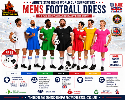 retro football fancy dress Need some fancy dress inspiration for summer stag and tour parties? Look no further! http://t.co/l80qRHEgGV