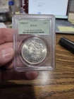 1883 O Morgan Silver Dollar $1  (Old Green Holder PCGS MS 63