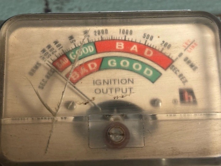 Vintage Harvey E Hanson Automotive Diagnostic Tester Set In Case