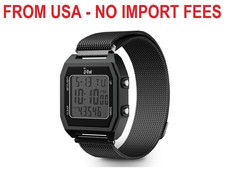 3D Pedometer Watches for Walking, Simple Step Counter Watches with Magnetic Watc