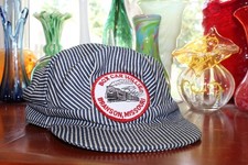 USA MADE Boxcar Willie Branson Patch Signed Conductor Trucker Hat Snapback