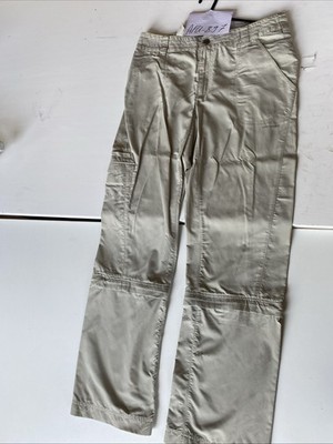 Columbia Titanium Damen Beige Omni-Dry Convertible Wandern Cargo Hose. AFU-897