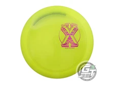 USED Discraft [MNADGC] Z Force 174g Yellow Purple Foil Distance Driver Golf Disc