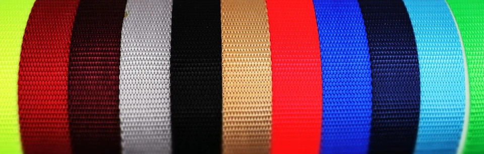 Heavy Duty Nylon Webbing Strapping - 1 Inch -- Many Colors & Lengths - Image 2 of 4
