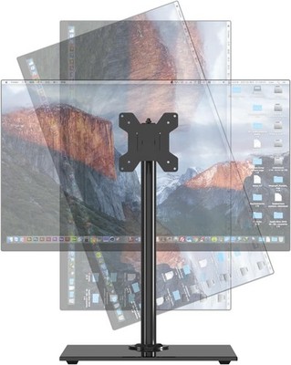 Pholiten Monitor Halterung für 13-32 Zoll Bildschirm mit Solider Konstruktion
