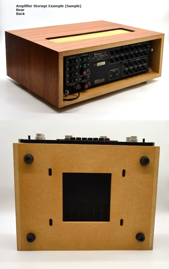 McIntosh C29 Wood Case Cabinet V2 Preamp Housing Vintage Style