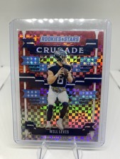 2023 Panini Rookies & Stars - Crusade Red Plaid Prizm #CR-20 Will Levis (RC)