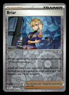 Pokemon Briar #100/131 tcg Near Mint or Better