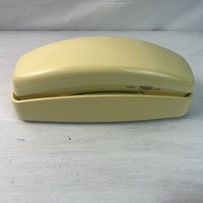 AT T 210 Slimline Touchtone Desk/Wall Phone from the 1990s- Yellow