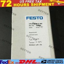 1PC New FESTO CPE10-M1BH-5L-M5 196881 Solenoid Valve Free Shipping
